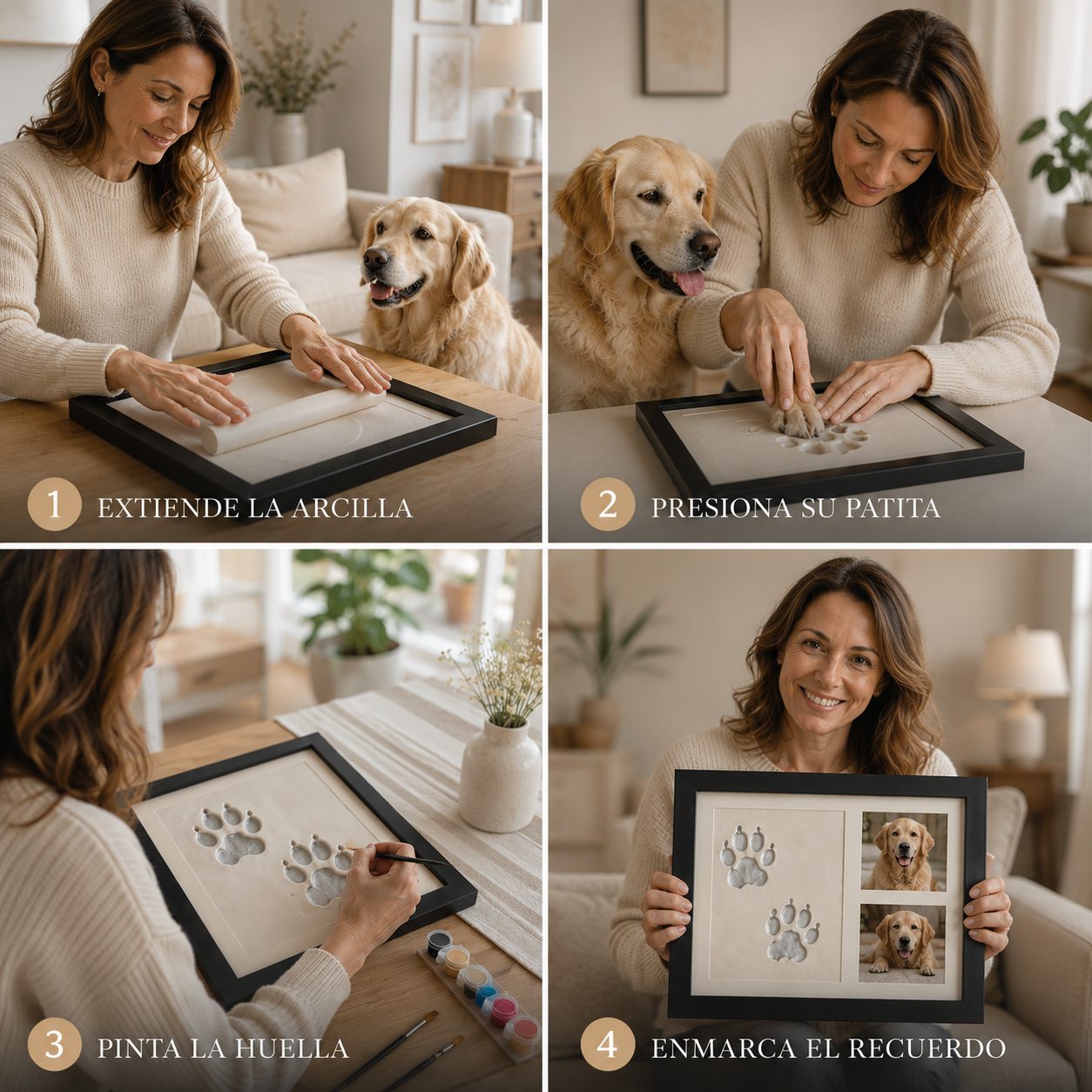 Kit para conservar la huella de tu perro